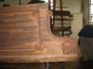 Beautiful hand carving everwhere you look.