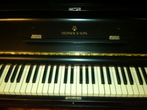 Steinway Upright FS Nameboard